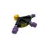 Tomada De Nylon Tripla Ar Comprimido