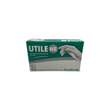 Luva De Latex Utile T. G Cx Com 100 Unids