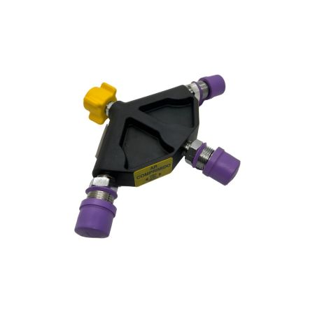 Tomada De Nylon Tripla Ar Comprimido