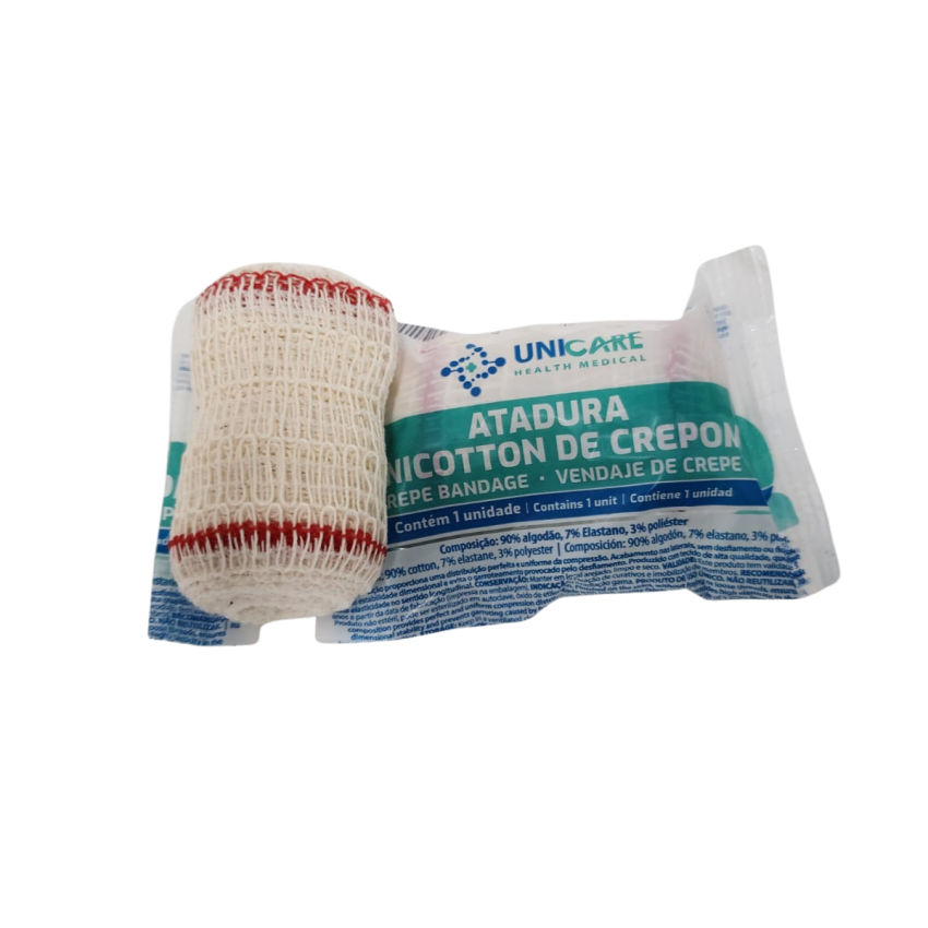 KIT 12 ATADURAS DE CREPOM 13 FIOS 06CMX1,80M-STD