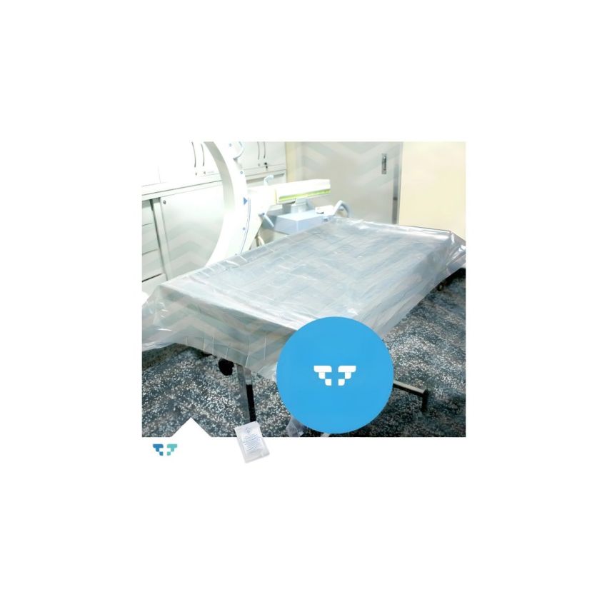 Campo Plastico Descartavel Esteril 120x90cm P/ Mesa Instrumental