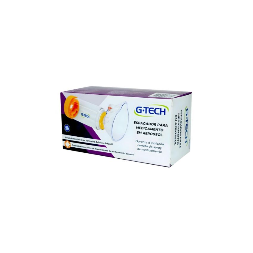 Espacador Para Medicamento Aerosol G Tech