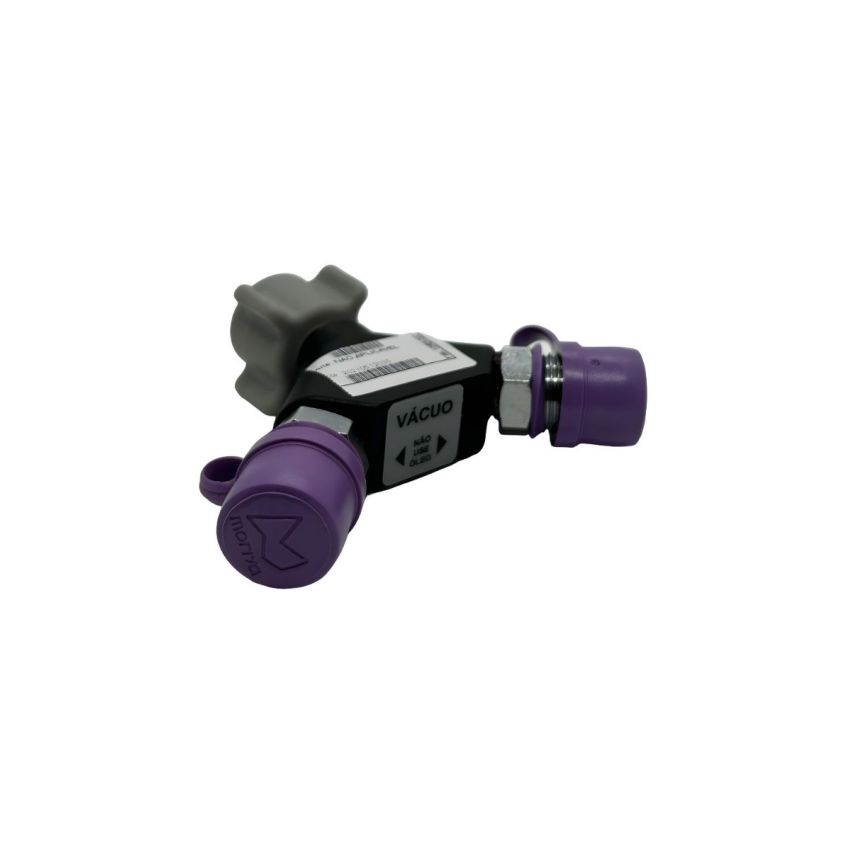 Tomada De Nylon Dupla Vacuo